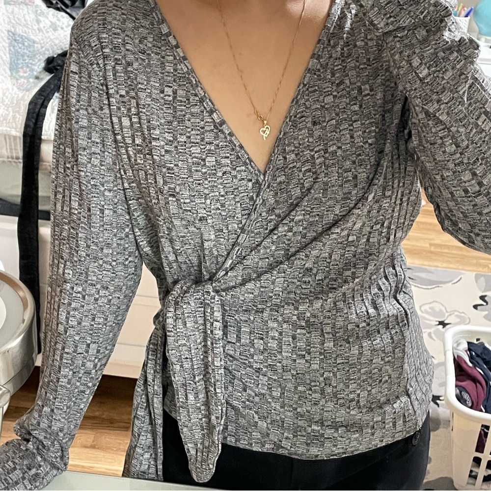 Reitmans Wrap Long Sleeve